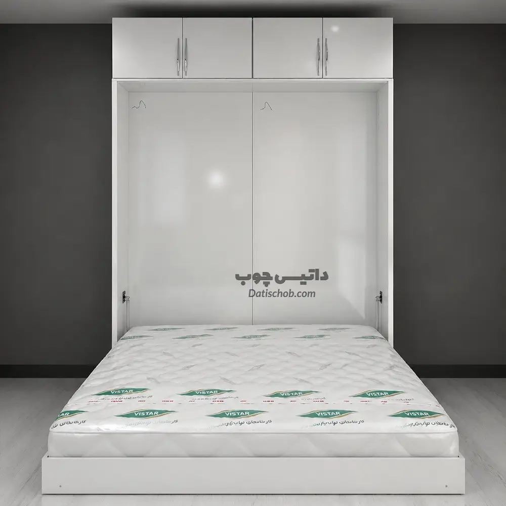 تخت تاشو دو نفره ساده مدل K58 (2) تخت تاشو دو نفره ساده مدل K58