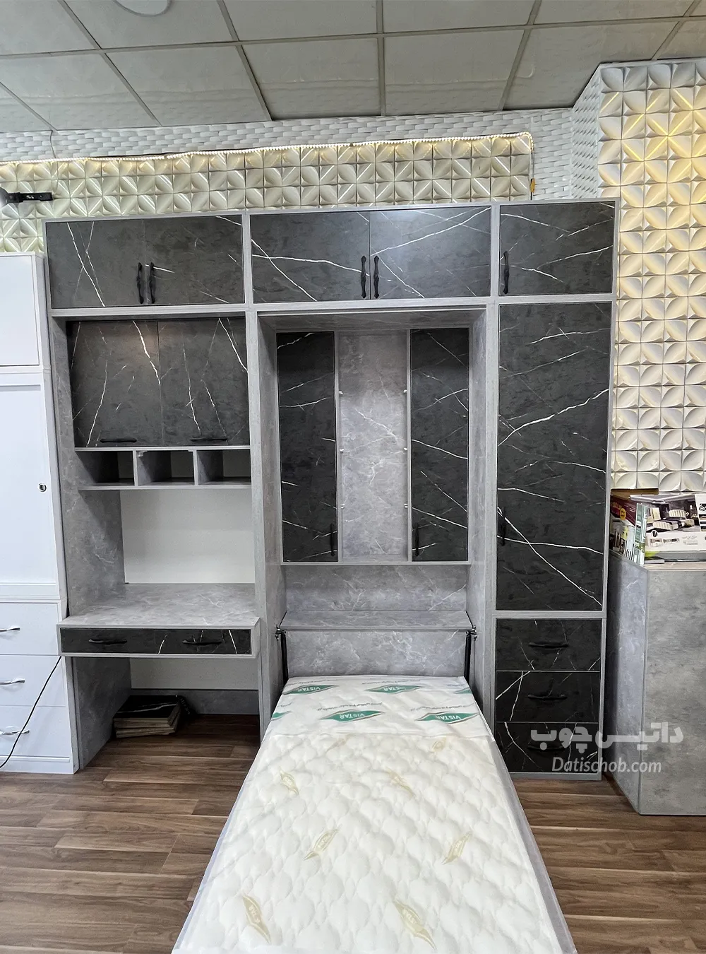 تخت تاشو یک نفره نوجوان مدل K52 (2) تخت تاشو یک نفره نوجوان مدل K52