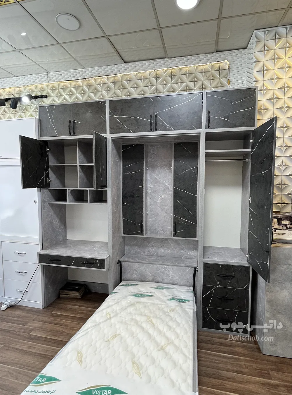 تخت تاشو یک نفره نوجوان مدل K52 (4) تخت تاشو یک نفره نوجوان مدل K52