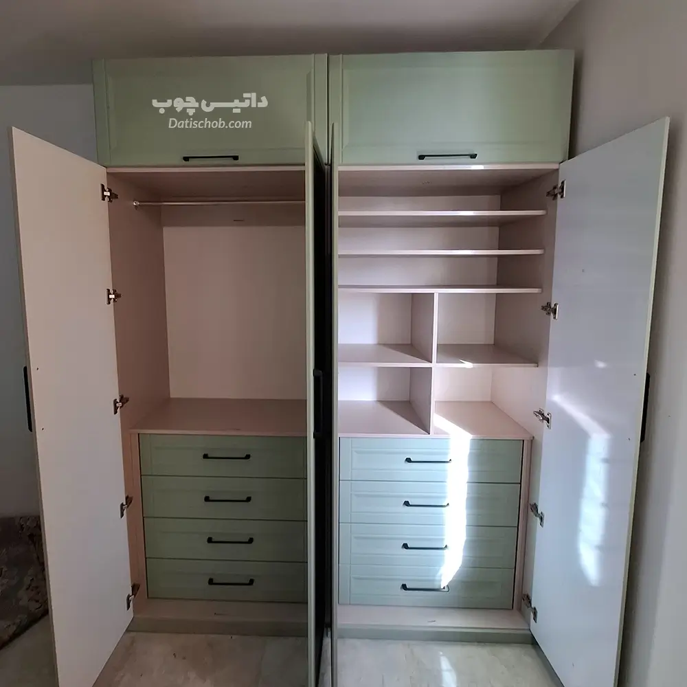 2 کمد لباس کشو دار